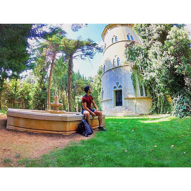 Pathless woods will take you to beautiful places🌳🏰🌳  goprohero6   gopro... (Château Kefraya)