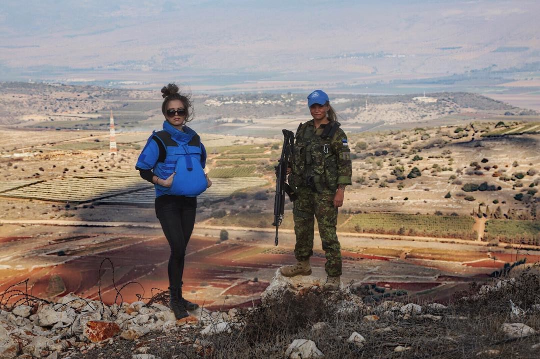 Patrullisin Liibanonis koos ühe eriti armsa ja tuusa Eesti naiskaitseväelasega (Yaroun - South Lebanon)