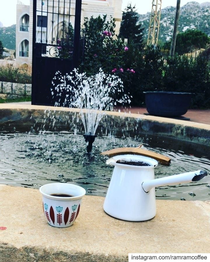 Peaceful morning from Douma  Heavenly village... ramramcoffee ... (Douma, Liban-Nord, Lebanon)