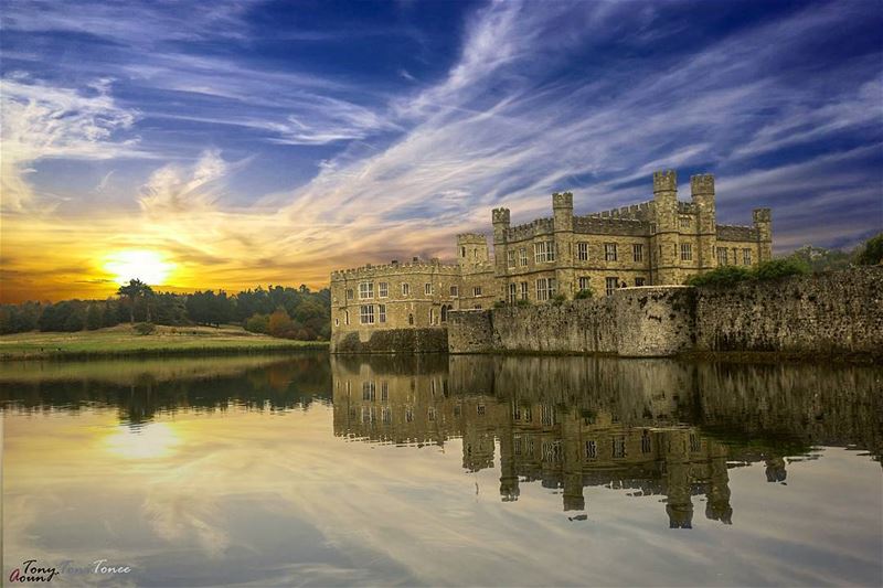 People will come and go in life, but the person in the mirror will be... (Leeds Castle)