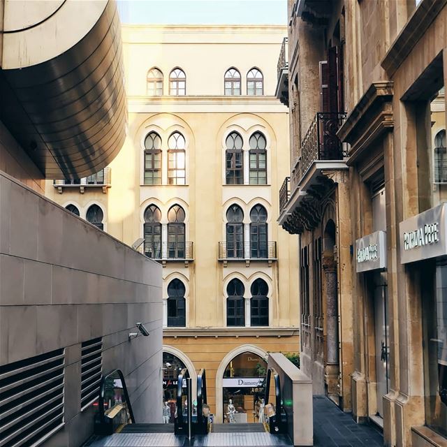 Percée... percée  perspective  arches  architecture  livelovebeirut ... (Beirut, Lebanon)