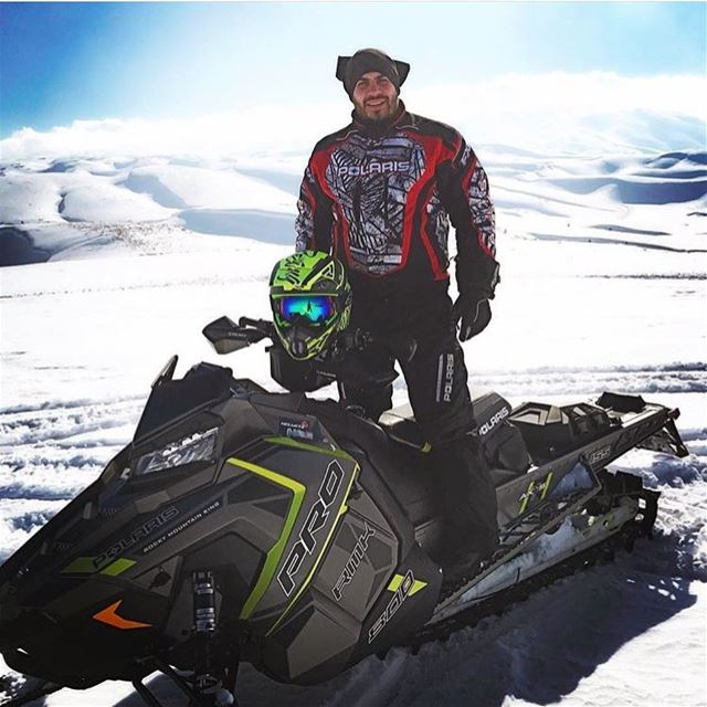 Perfect day for Snowmobile @rizkyoussef  polaris  fxr  polarisrider ...