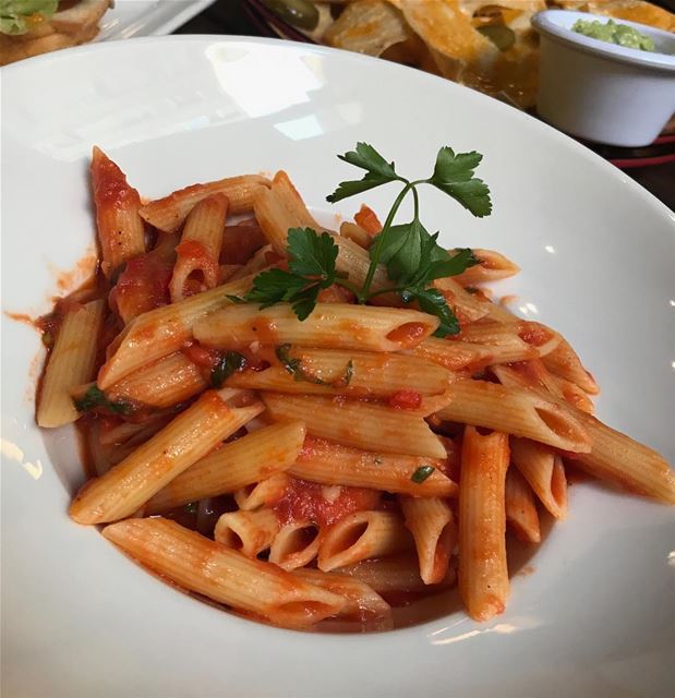 Perfect hot penne arrabiata @propagandaginroom in lebanon 🤫 🍅 🌶... ... (Propaganda Gin Room)