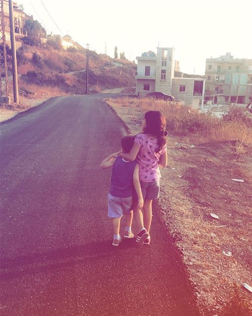 Perla & Nour 🙏 I Love Being An Uncle ❤️ Sunset walk with My Niece &... (Lebanon)
