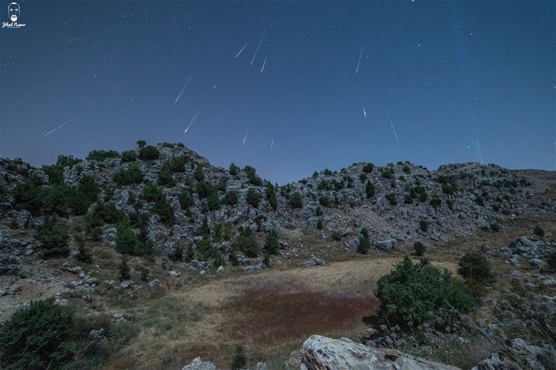 Perseids Meteor Shower 2017!Back to 2015 and 2016 Caption:"شتّي يا دنيّي...