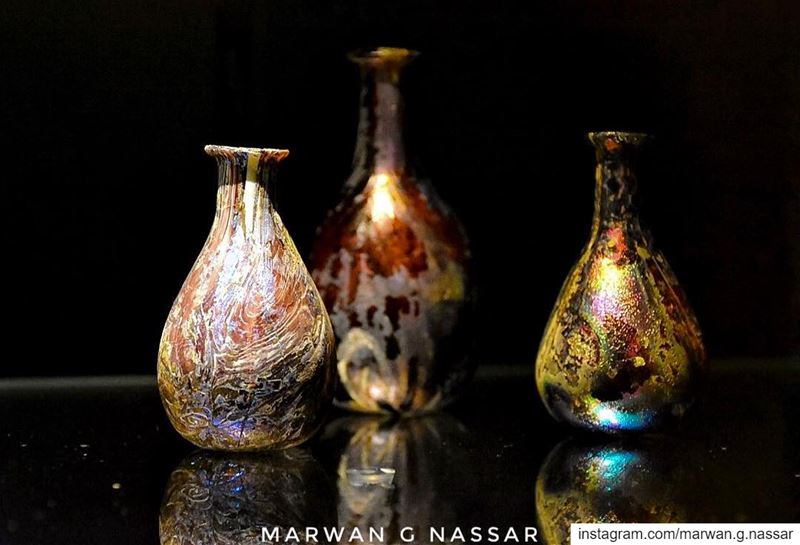 Phoenician Blown Glass......📍National Museum of Beirut, Lebanon 🇱🇧.... (National Museum of Beirut)
