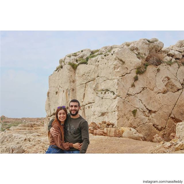 Phoenician castle! livelovelebanon  liveloveanfeh  lebanonadventure ... (Anfeh - Koura sea)