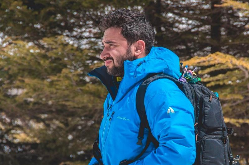 ✌🏼😁.Photo credit: @georges_raad . photography  eddiebauer  snowcamp ... (Beirut, Lebanon)