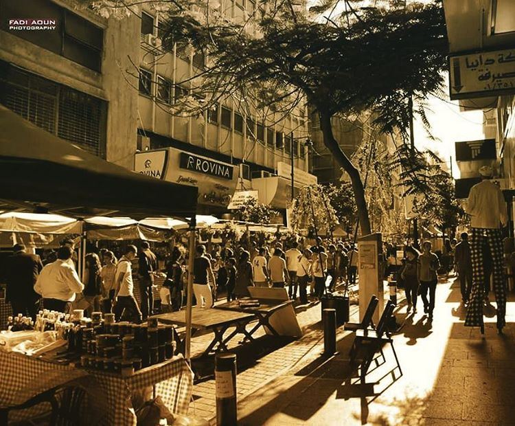  photo  fadiaounphotography  sepia  streets  beirut  hamra  leabanon ...