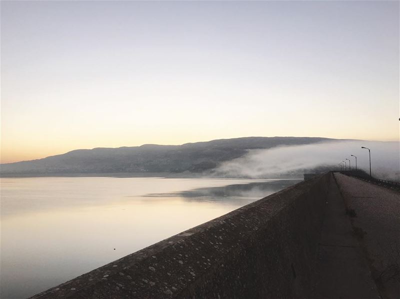  photography  lake  lebanon  nature  cloud  sunrise  qaraoun  bekaa ... (Lake Qaraoun)