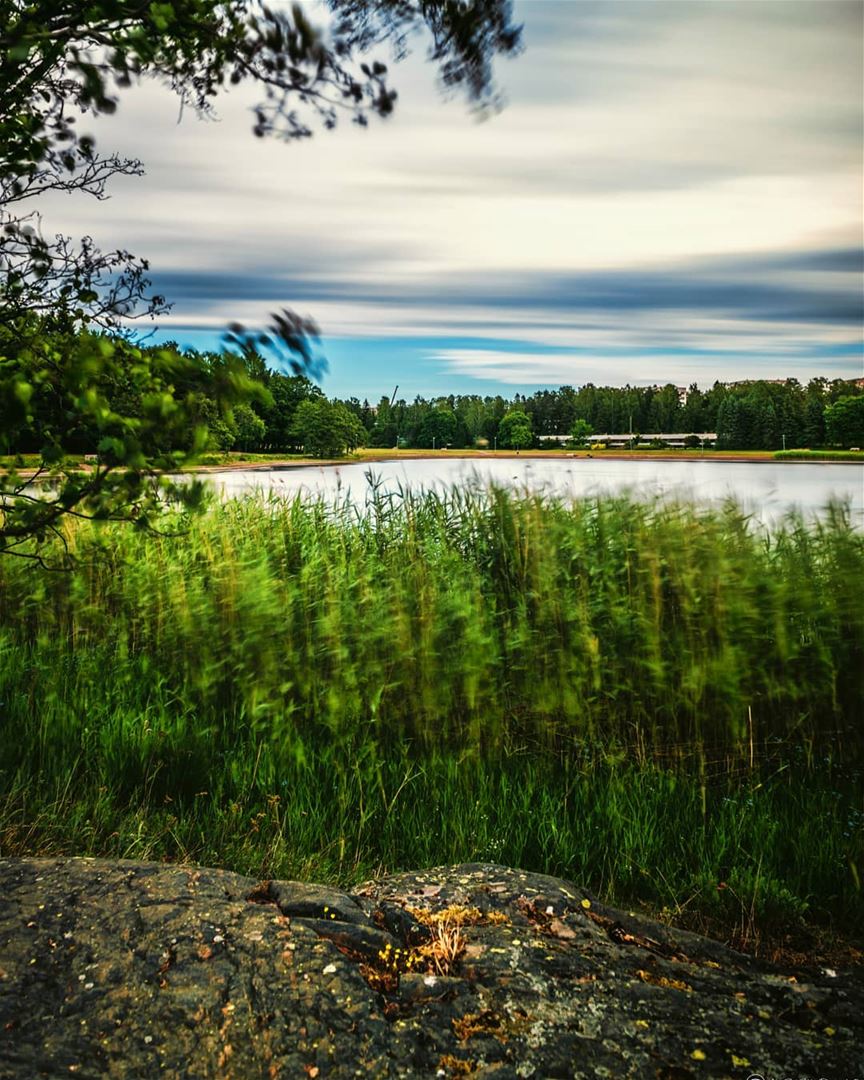 Picasso behind the camera 😂.... landscapelover  landscapephotography... (Central Finland)