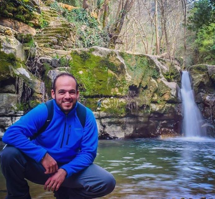  piece of  heaven  nature  lebanon  green  trees  waterfall  longexposure ... (Baakline, Mont-Liban, Lebanon)