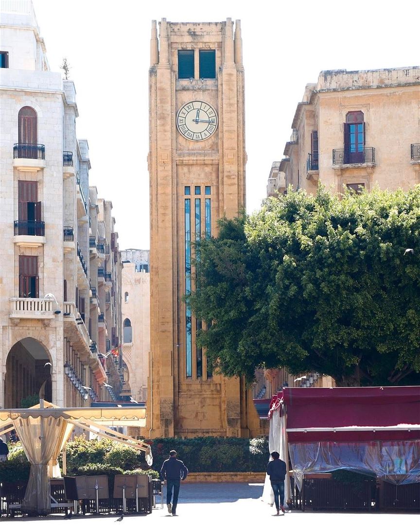 Place d'Etoile é a praça central na área Downtown de Beirute. Um dos... (Place De L'etoile Downtown Beirut)