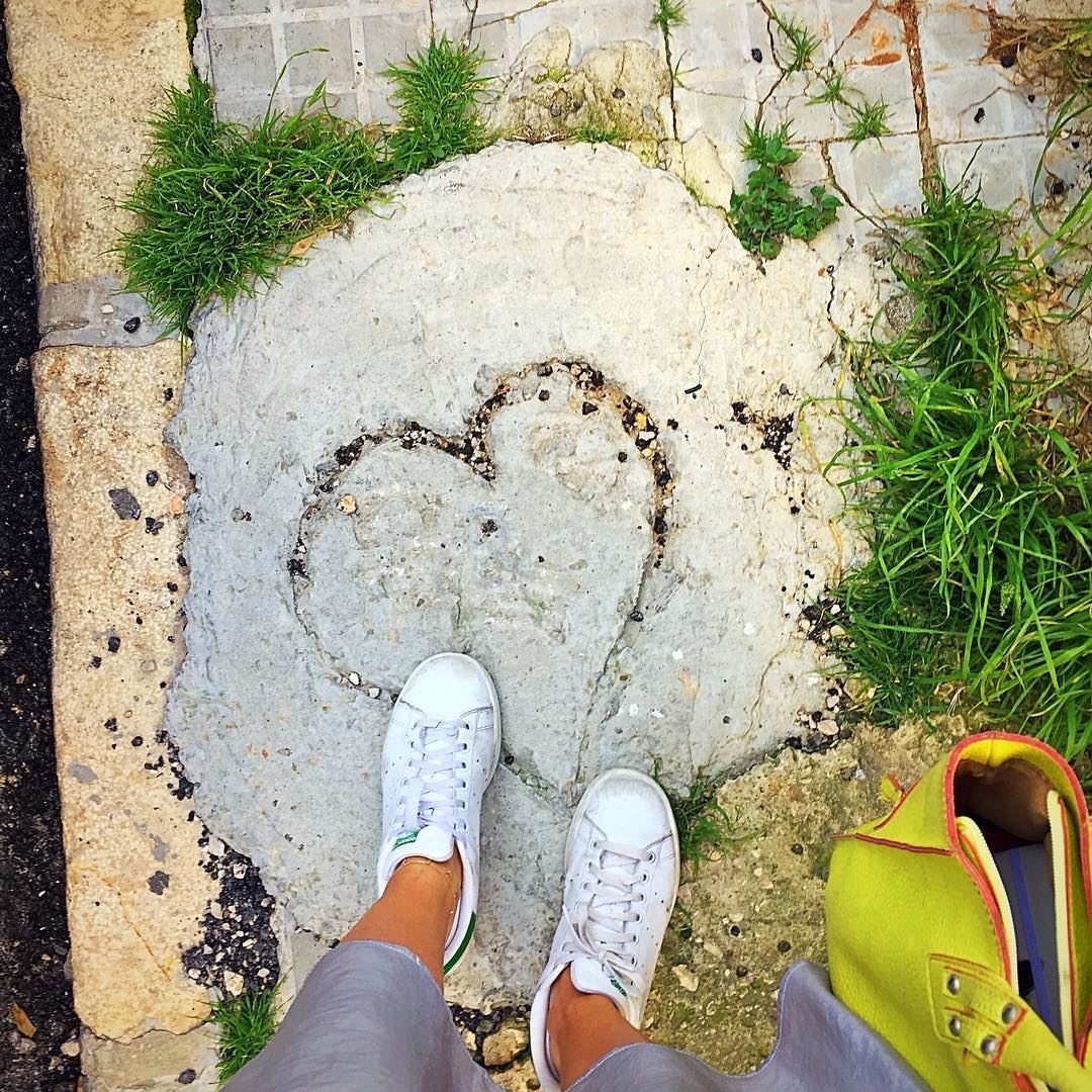 Please do not leave your heart on the floor! Someone might step on it 😱 :: (Beirut, Lebanon)