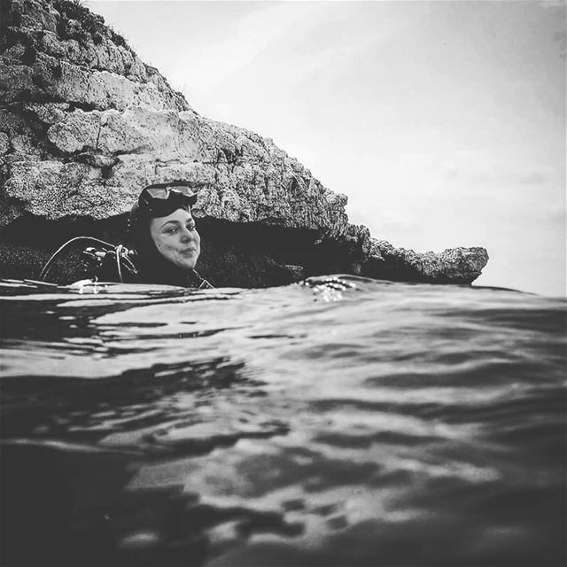 Post diving happiness -  ichalhoub in  Batroun north  Lebanon shooting ...