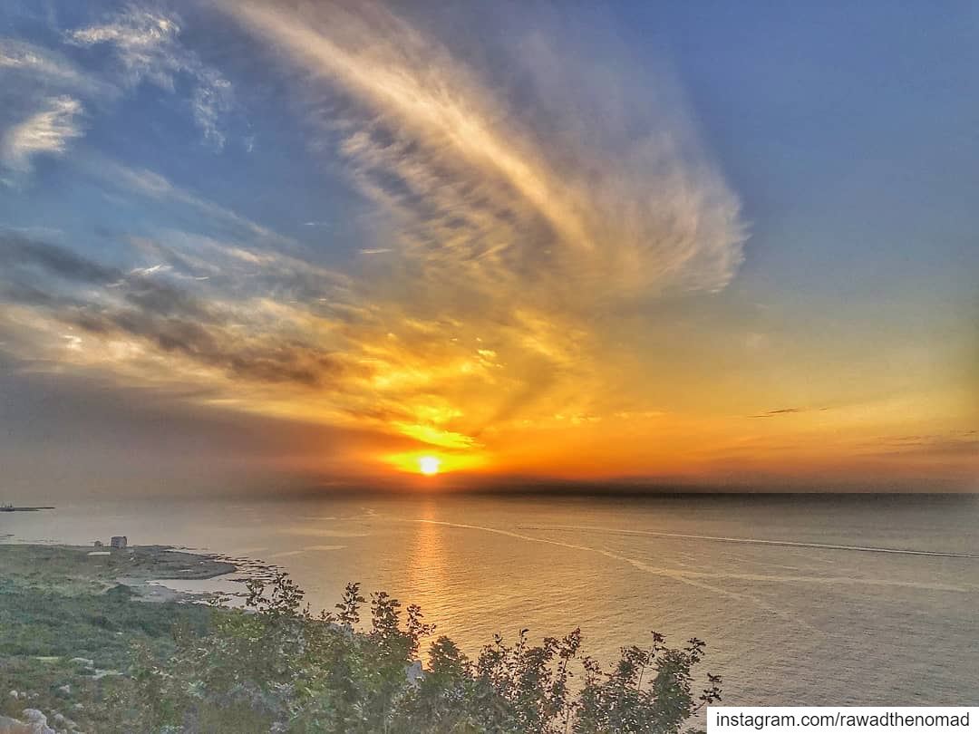  postcard it 🇱🇧..... lebanon🇱🇧  lebanon_hdr  lebanon  sunset ... (Chekka)