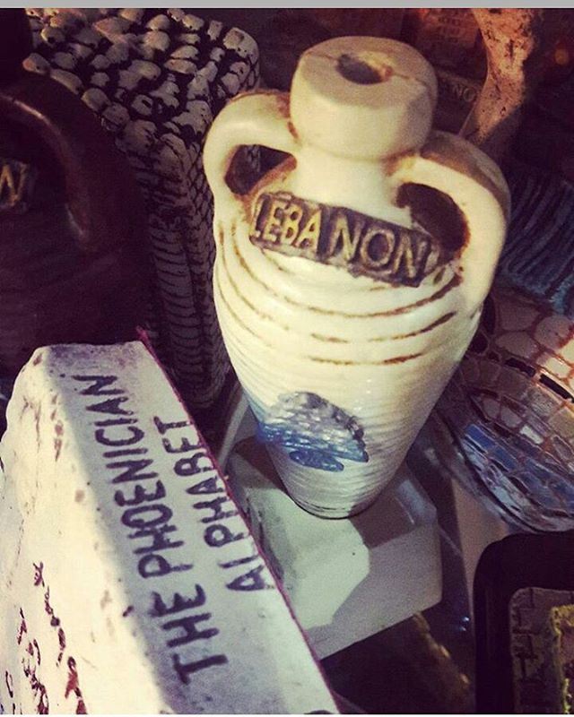  pottery argent arg mirror tends bottle lebanontouristicsites tea scarf... (Downtown Beirut)