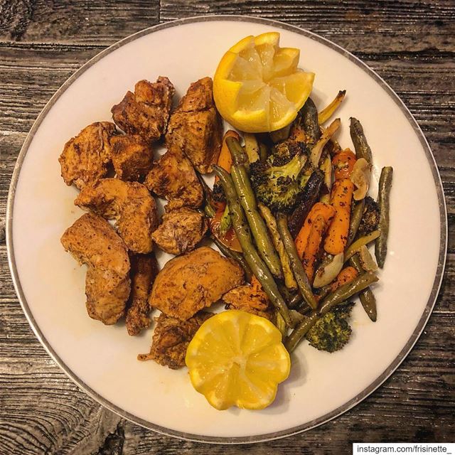 Poulet Avec Legumes 🤤❤️...recipe in the story 👆🏻🤓.. healthyfood... (Montreal, Quebec)