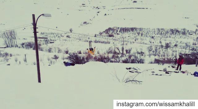 Powder day at chabrouh ❄️  faraya  farayalovers  backflip ... (Faraya, Mont-Liban, Lebanon)