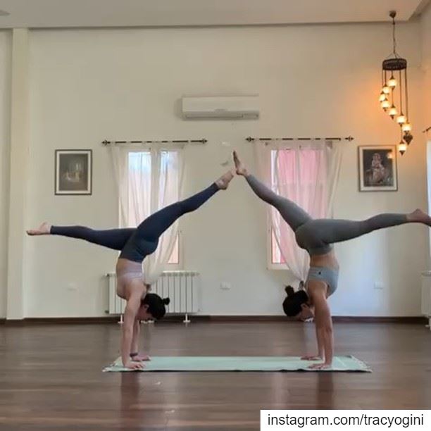 Practicing handstands together is always more fun! That’s why we’re giving... (Sarvam Yoga)