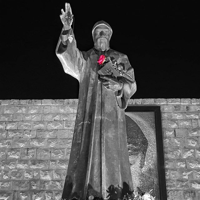 Pray for us ❤----------------------------------------------------... (Mazar Saint Charbel-Annaya)