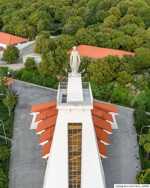 Pray for us 🙏. Swipe left 👈.. Miziara  zgharta  northlebanon ... (Notredame De Miziara)