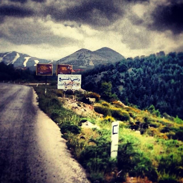 Precarious  signs  precarious  roads  stunning  beautiful  landscapes ...