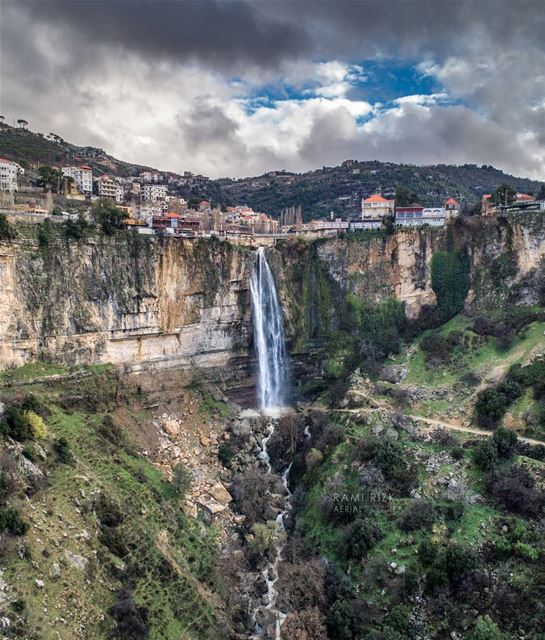 Preparing For The Storm 🌪️...  jezzine  lebanon  dji  drones ... (Jezzine District)