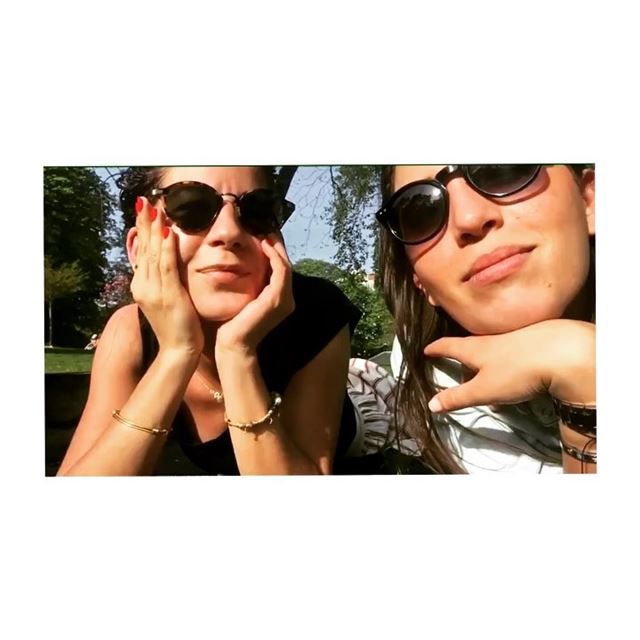 Probably thinking about next foolery 😈 @joana_mascarenhas_ 💜........ (Paris, France)