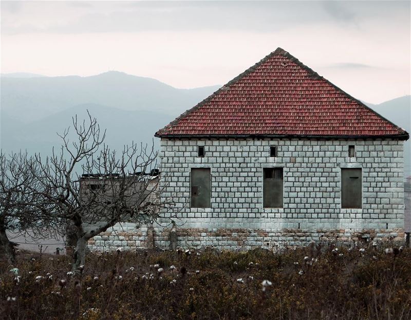 Proudly raised by the mountains ... (Marjayoûn, Al Janub, Lebanon)