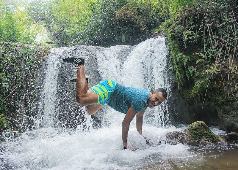  qamameen  akkar  river  hike  crazy  jump  fun  waterfall  northlebanon ... (`Akkar, Liban-Nord, Lebanon)