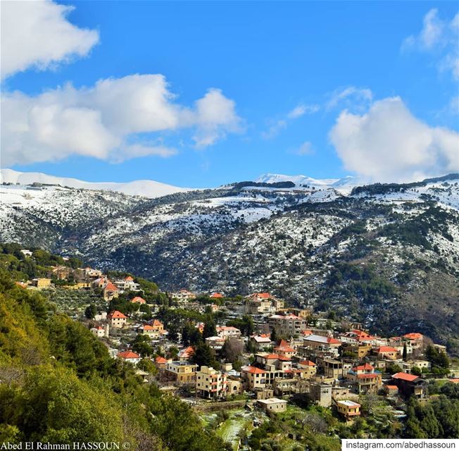 Qnât | قنات............. qnat  بشري   bcharre  bcharri ... (Qnât, Liban-Nord, Lebanon)