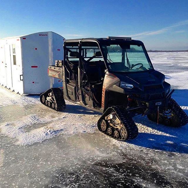 Quality Ice Time while you still can ... polaris  ranger  helmet  helmets...