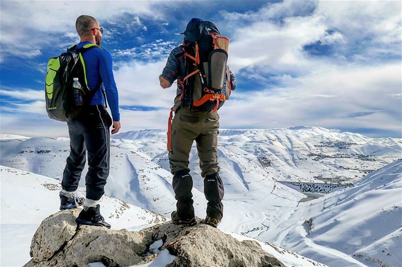 Quality Time 🗻 hike  snow  hills  mountains  scenery  winter  hills  dam...