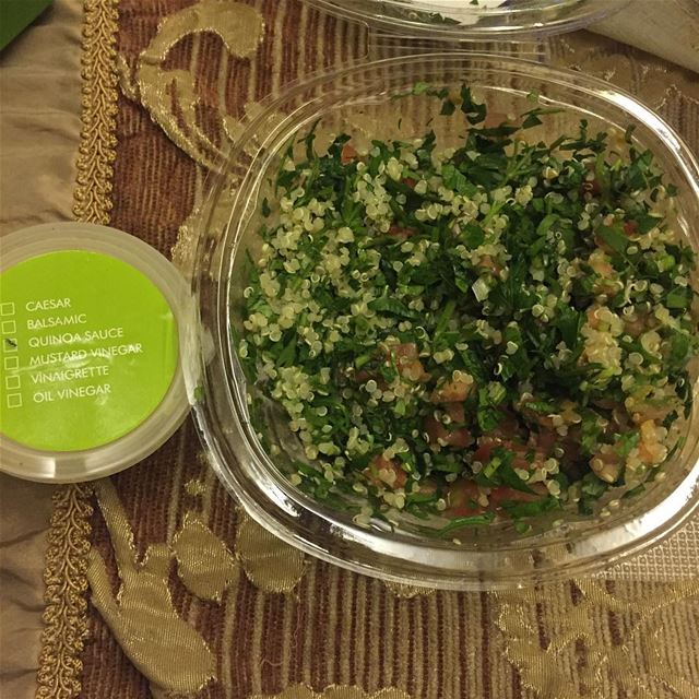 Quinoa Tabboulé 😍  dinnertime  healthyfood  instafood  vegetables ...