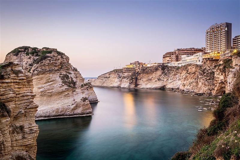 .R E F L E C T I O N S | Beautiful evening at Rawche, The pigeon rocks,... (Pigeon Rocks)