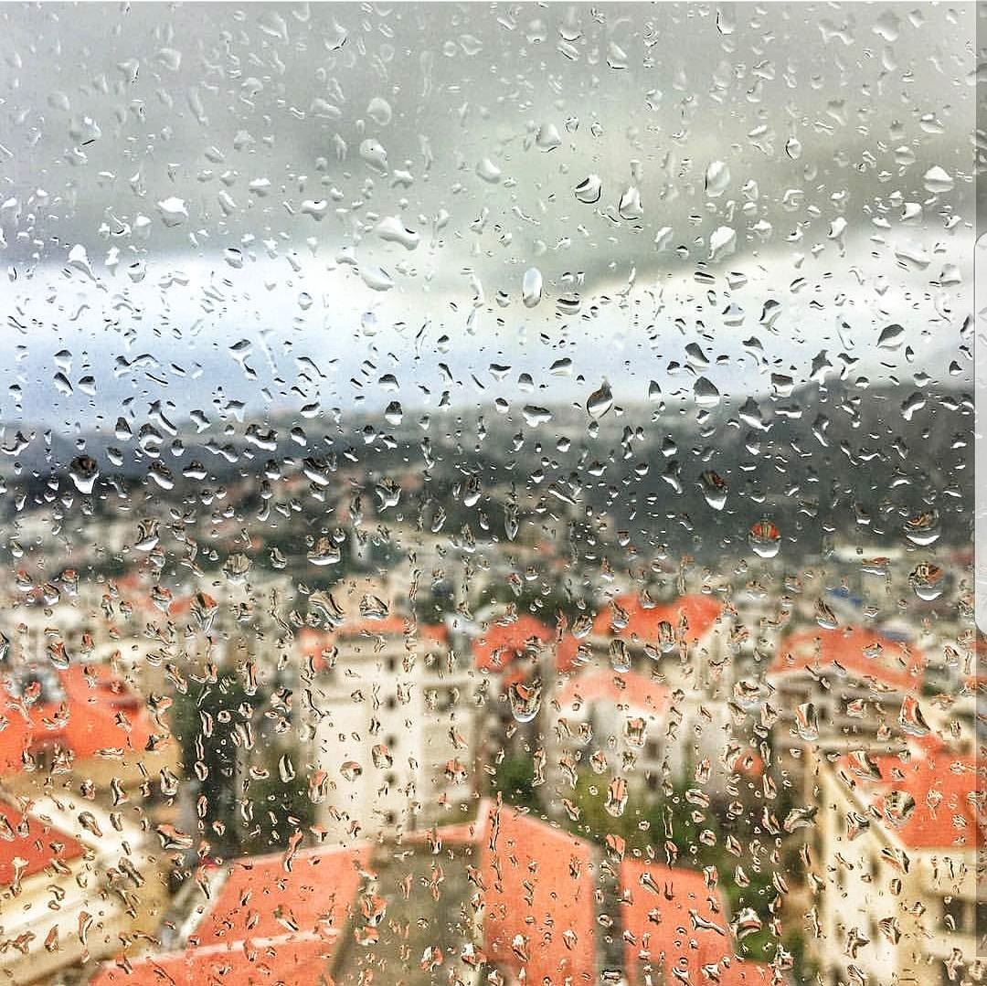 Rain, first time in more than a month ☔ Merry Christmas dears, let it... (Beirut, Lebanon)