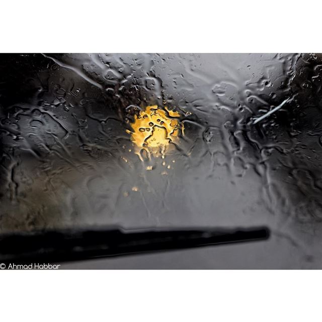 Rain+glass= meditation  rain  car  glass  hope  meditation   winter ... (Beirut, Lebanon)