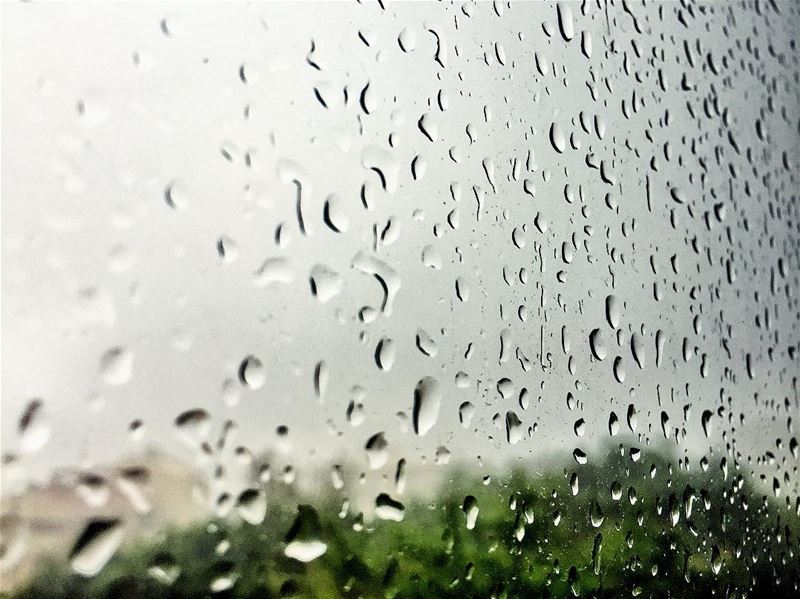 Rain rain 💧 rain  drops  livelovelebanon ... (Adma, Mont-Liban, Lebanon)