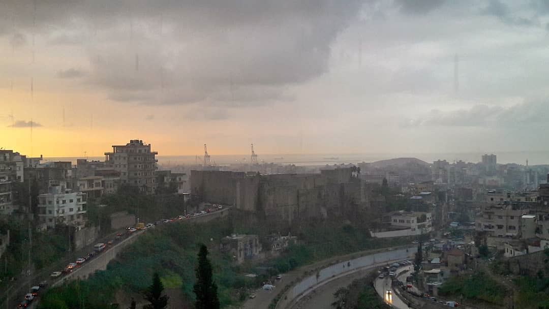 🌧🌧🌧  Rain  Sunset  LiveLoveTripoli   TripoliLB  Tripoli   Castle ... (Tripoli, Lebanon)
