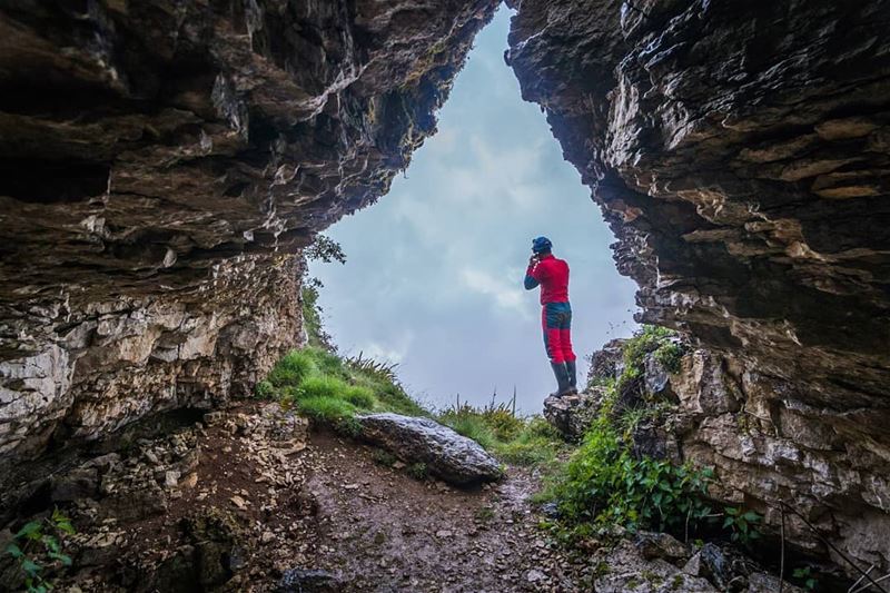 Raining and cloudy? Explore a cave 😁 ...