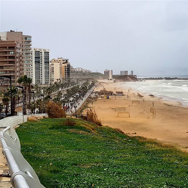 🇱🇧🇱🇧❤ rainyday  seaside  seashore  beach  amazinglebanon ... (Lebanon)