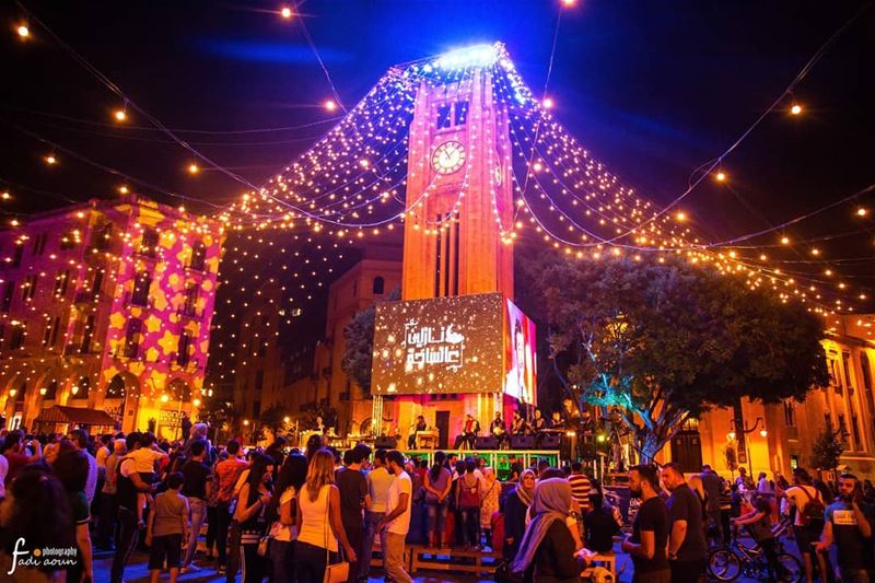 Ramadan in Beirut photo  fadiaounphotography  beirut  lightings   night ...