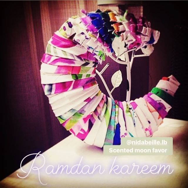 Ramadan Kareem 🌙Write it on fabric by nid d'abeille  ramadan  kareem ...