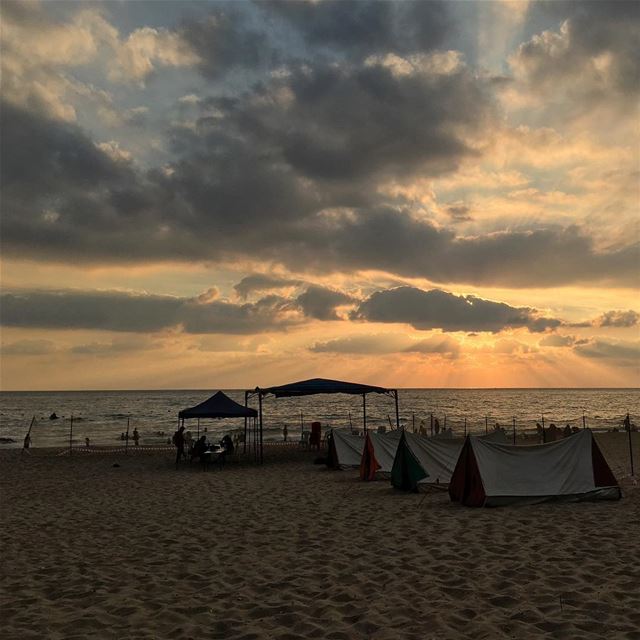 Ramlet al Bayda  iphone6splus  sea  ocean  walk  sports  beirut  cloud ... (Ramlet Al Bayda Public Beach)