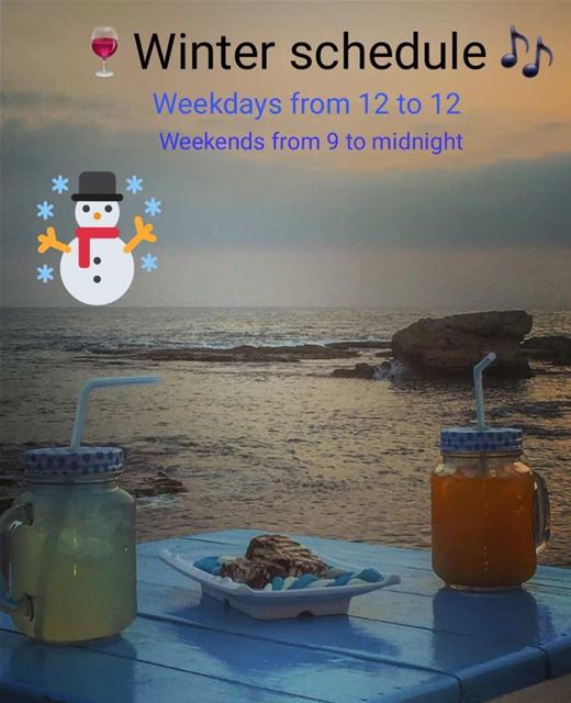  RAY's welcomes you during the  winter season starting Monday 20 November... (RAY's Batroun)