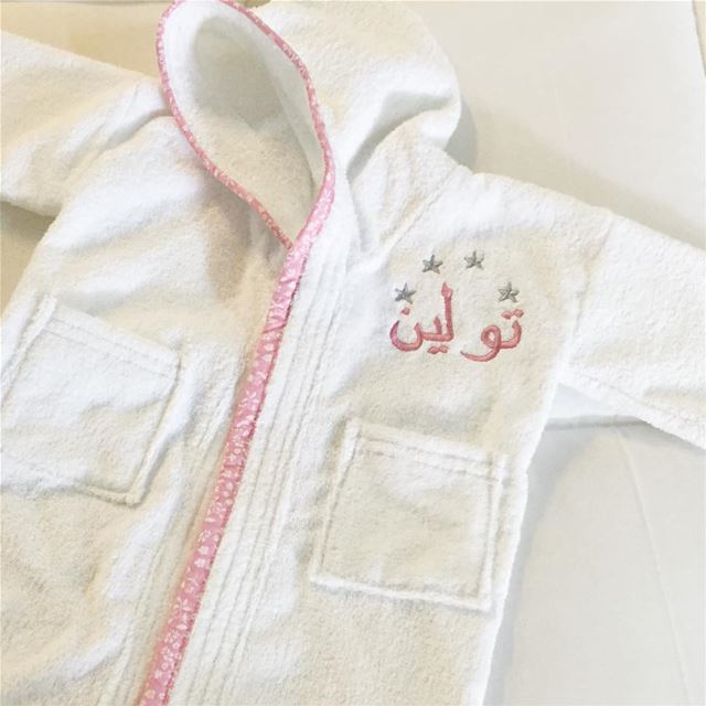 Reach for the stars 💖 Luxury bathrobe for your little star 👑 Write it on...