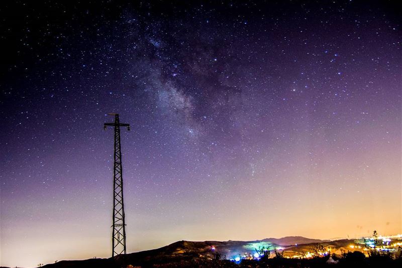 Reaching the clouds of stars...  lebanon  sannine  livelovesannine ...