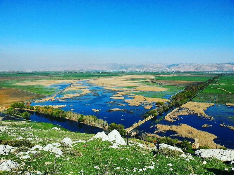 Ready for Tomorrow 👒👟👓... Hello April 🌹🍃💚💙 ammiqreserve ... (`Ammiq, Béqaa, Lebanon)