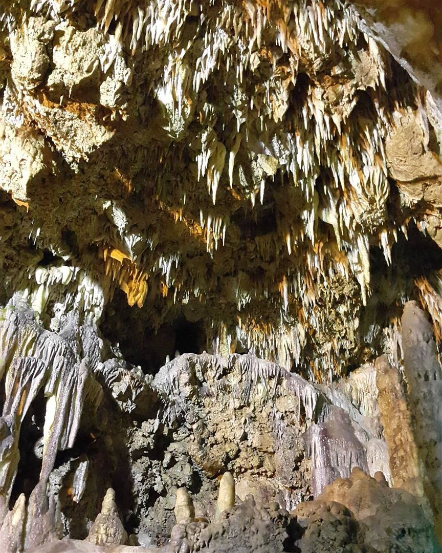 Real Beauty comes from the inside caving  lebanon  cave  naturelovers ...